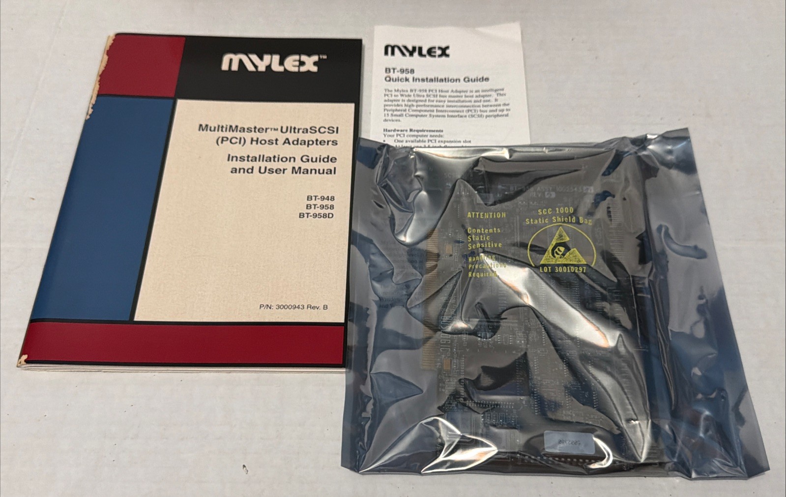 Untested Mylex Bt-948 Bt-958 Board