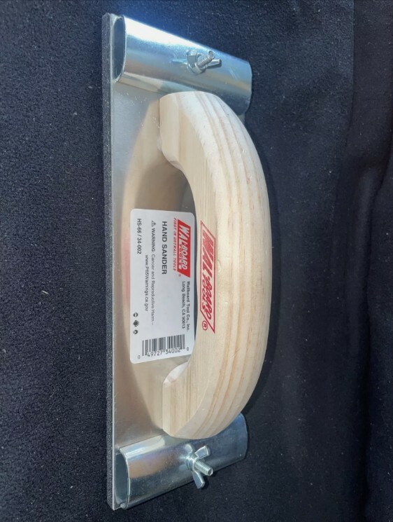 Wallboard 34-002 Professional Grade Hand Sander, Aluminum Base Plate