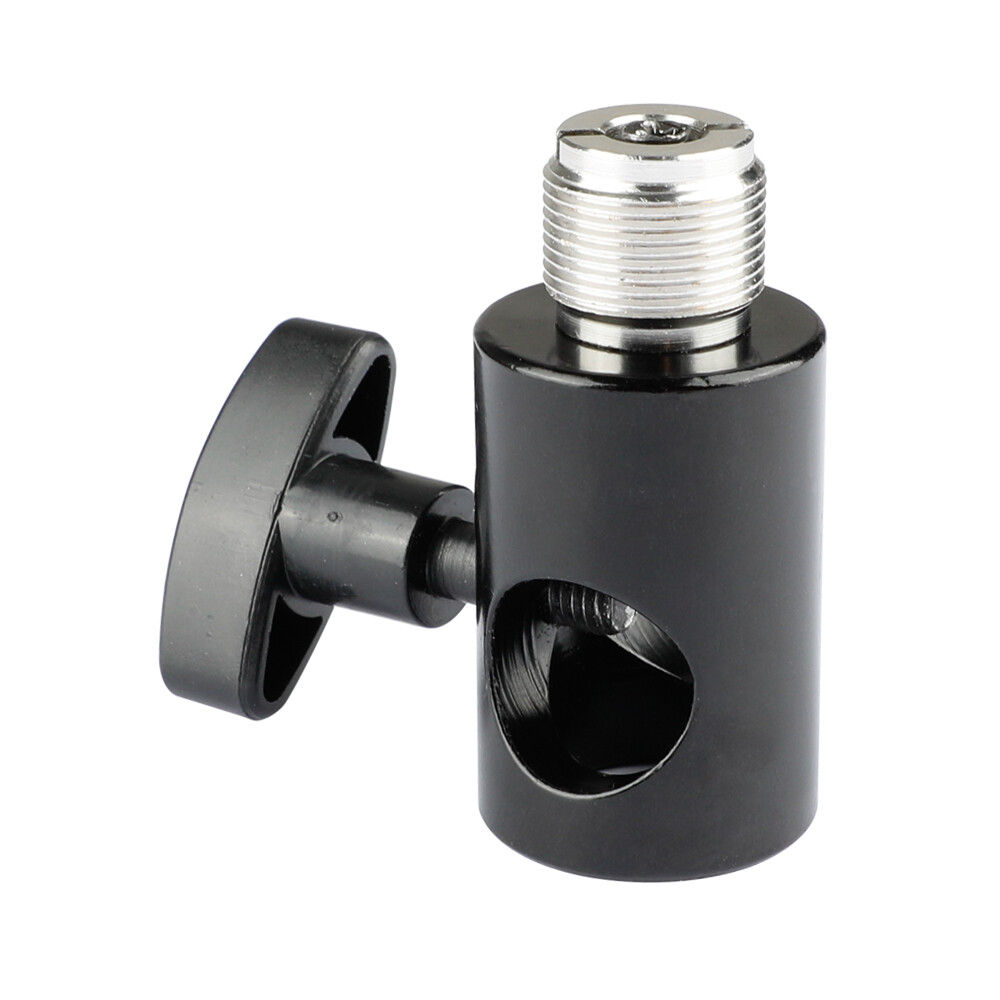 2Pcs CAMVATE Microphone Mount Bracket with 5/8" Male Thread & Light Stand Base