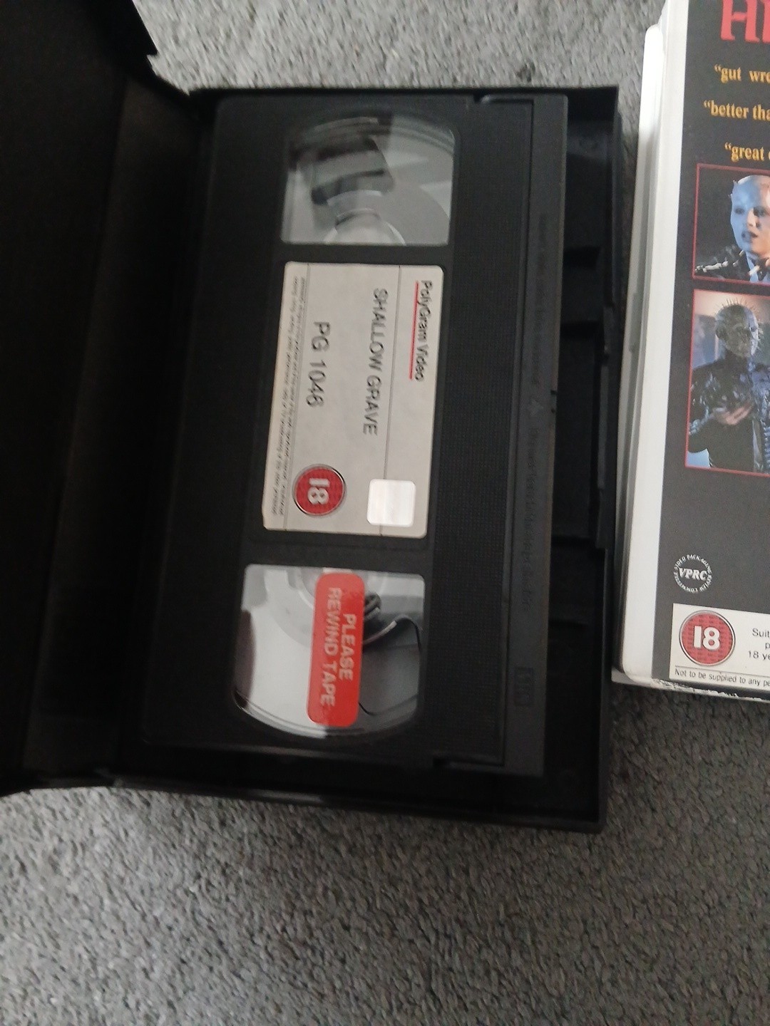 vhs big box ex rental horror