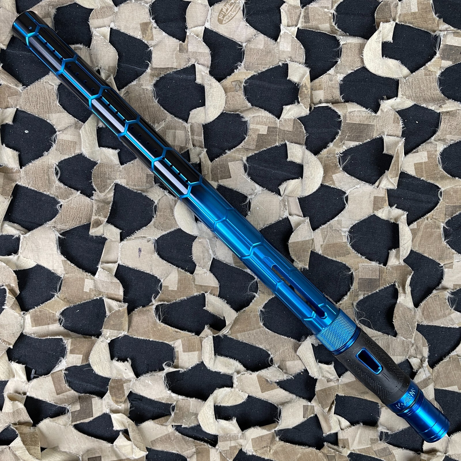 HK Army 15" LAZR Elite Nexus Barrel Kit Colored Inserts - Blue/Black - AC
