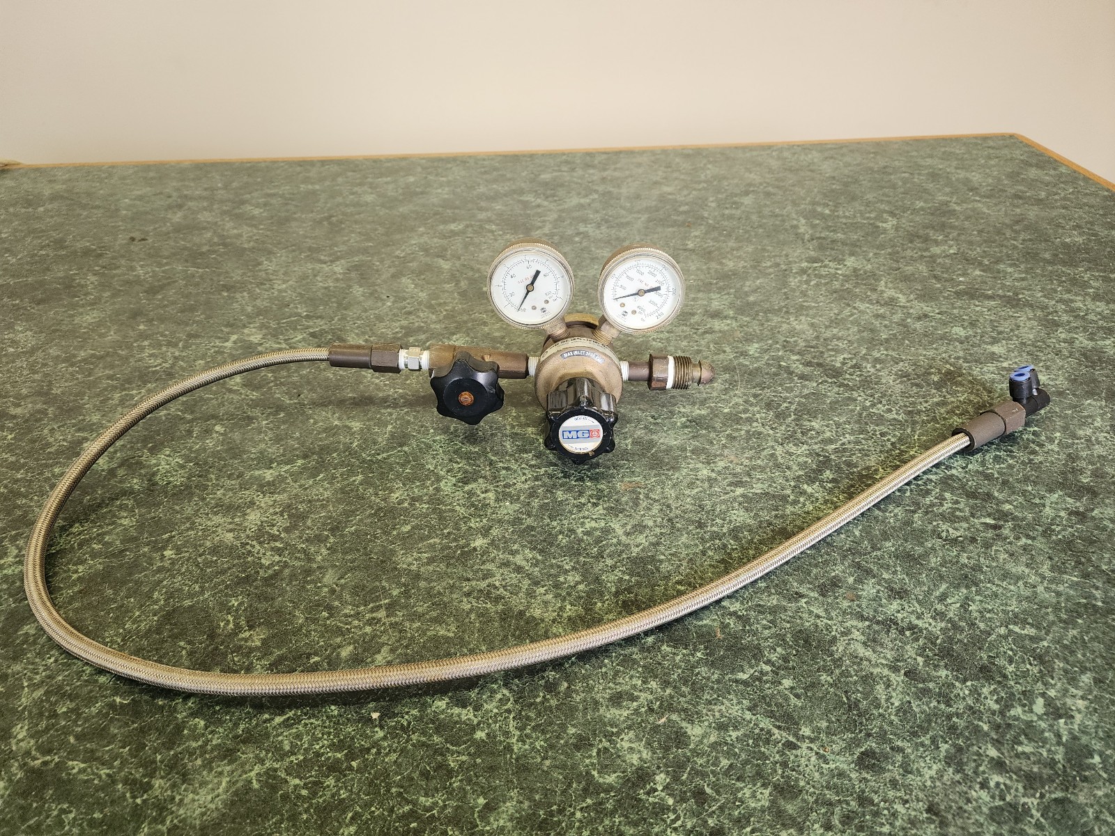 MG Scientific Industries Dual Stage Gas Regulator - SGS160 or SGS250 3000PSI