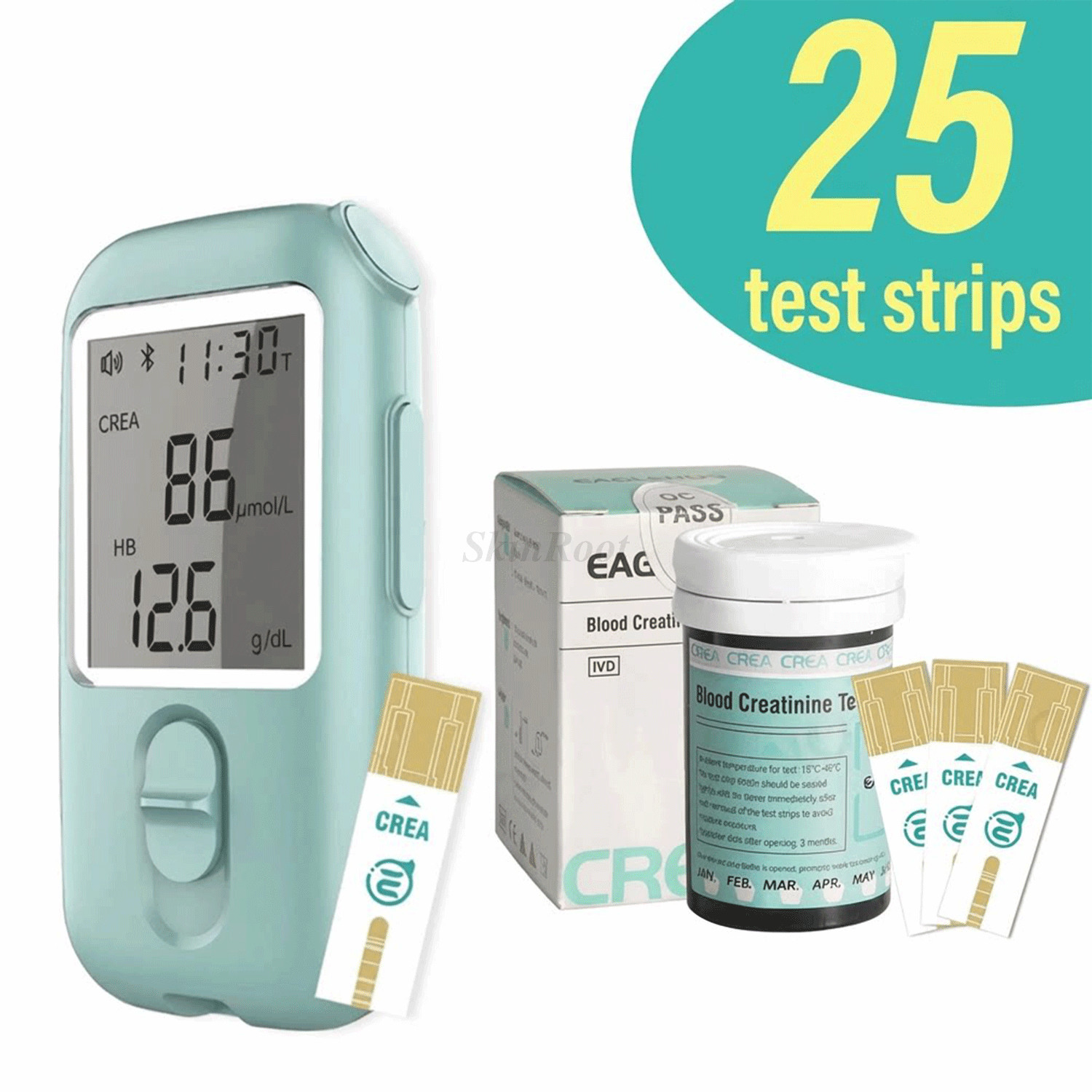 Multifunctional Blood Creatinine Meter with 25pcs Creatinine Test Strips