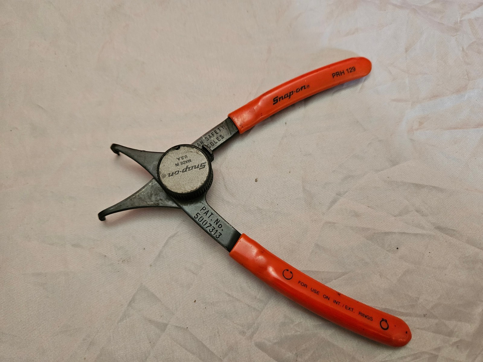 Snap-on PRH129 90 Deg Convertible Internal & External Snap Retaining Ring Pliers