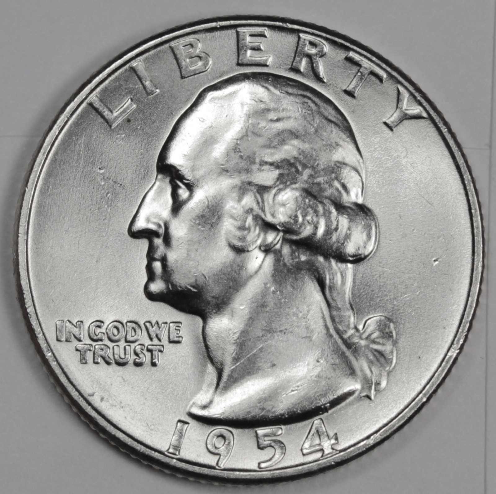 1954-d Washington Quarter.  B.U. (Inventory A)