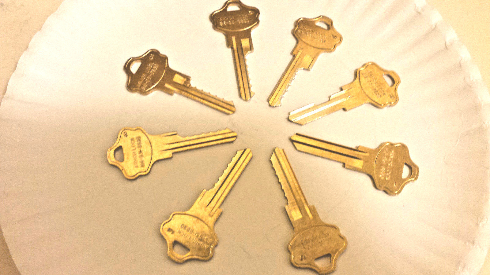 Locksmith Space & Depth Keys Kwik-Set TITAN 6-PIN LOT