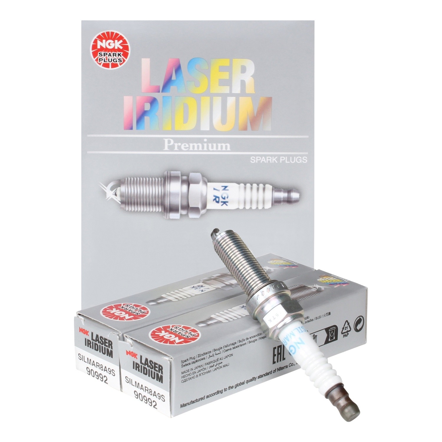 2x NGK Spark Plug Silmar8A9S For Honda CRF 1000 1100 L Africa Twin ABS DCT EERA
