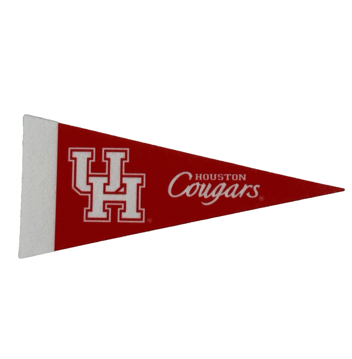 Houston Cougars Mini Pennant 4"x9" Big 12 NCAA Felt Flag Football Basketball New