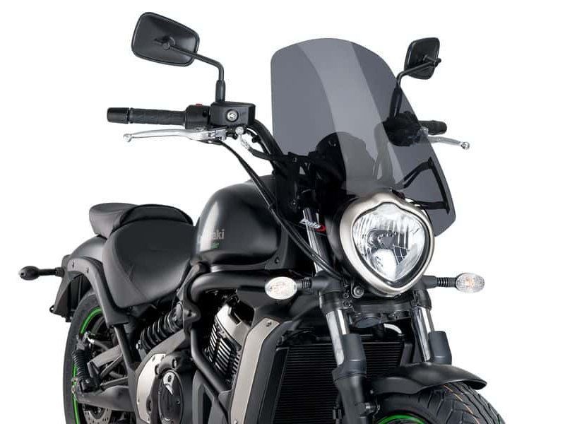 Puig Dark Smoke New Generation Touring Screen Kawasaki Vulcan 650 S 2015-2025