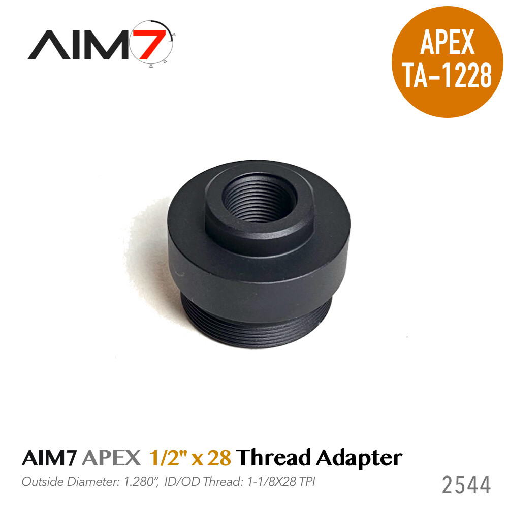 AIM7 APEX TA Barrel Adapter Replacement For The APEX Barrel Extension