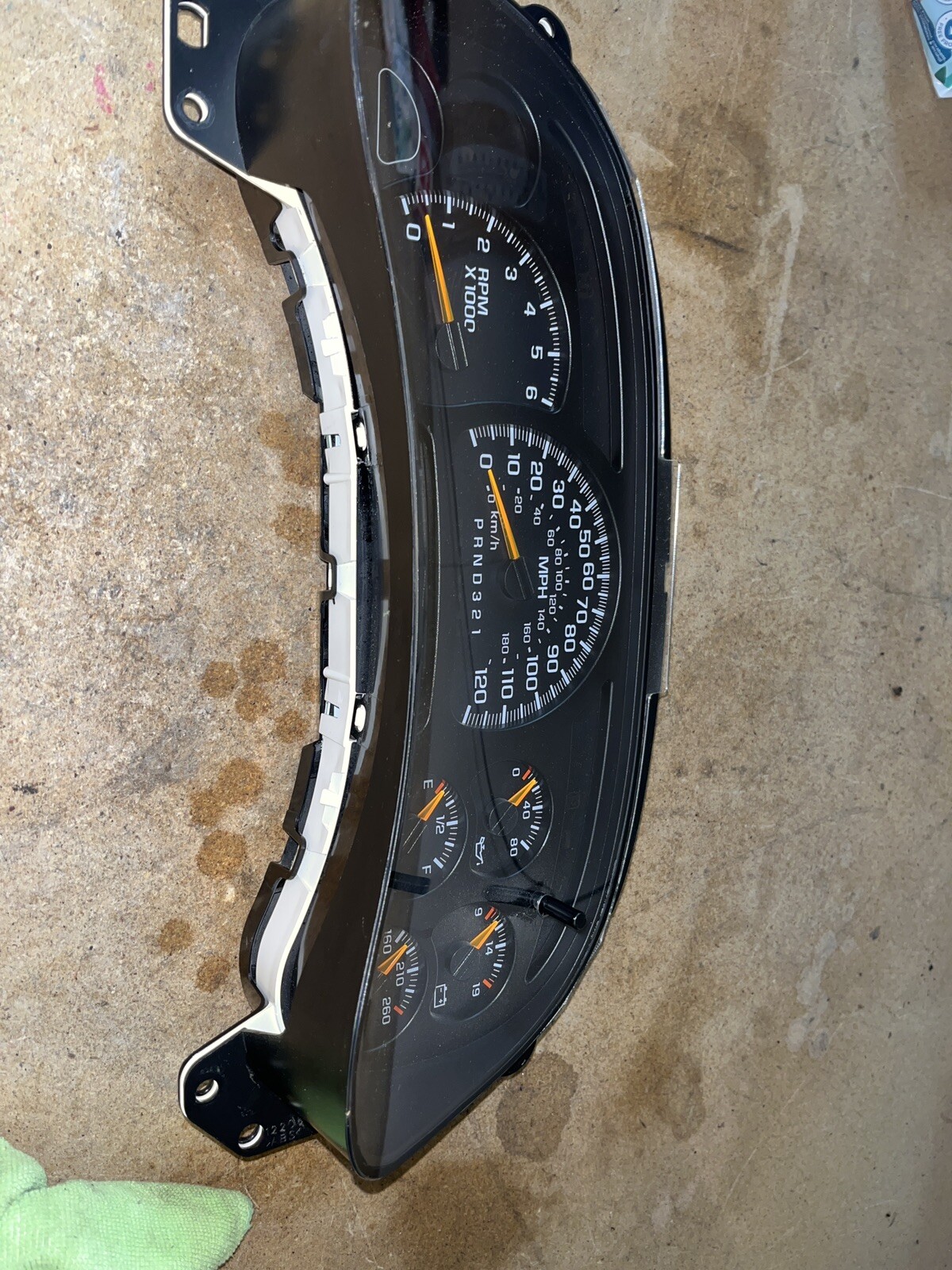 02 03 04 REBUILT TRAILBLAZER EXT INSTRUMENT CLUSTER SPEEDOMETER 15085492 178K