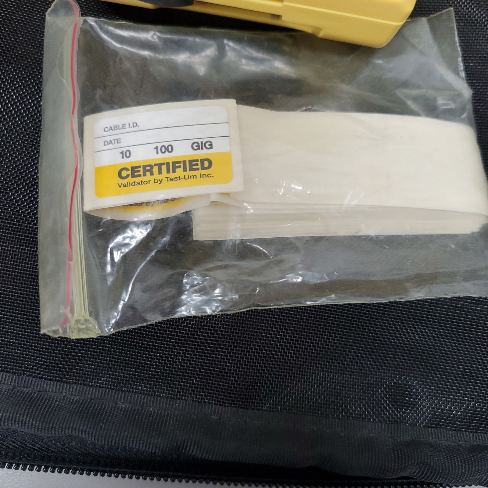 JDSU Validator NT900 Ethernet Speed Certifier w/ Remote & Accessories - SCREEN*
