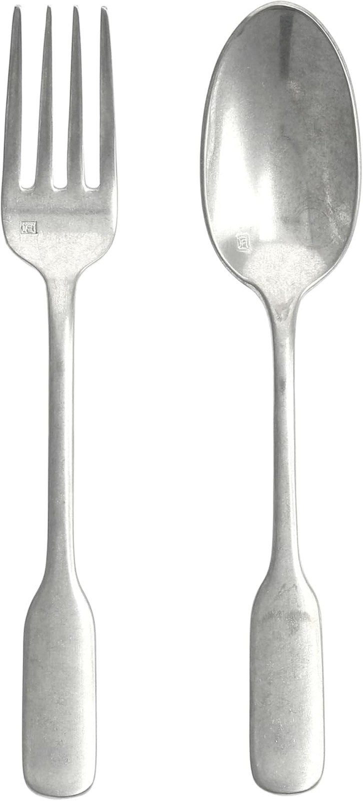 Ashton 18/10 Stainless Steel, 2 Piece Serving Set, Antiqued Silver