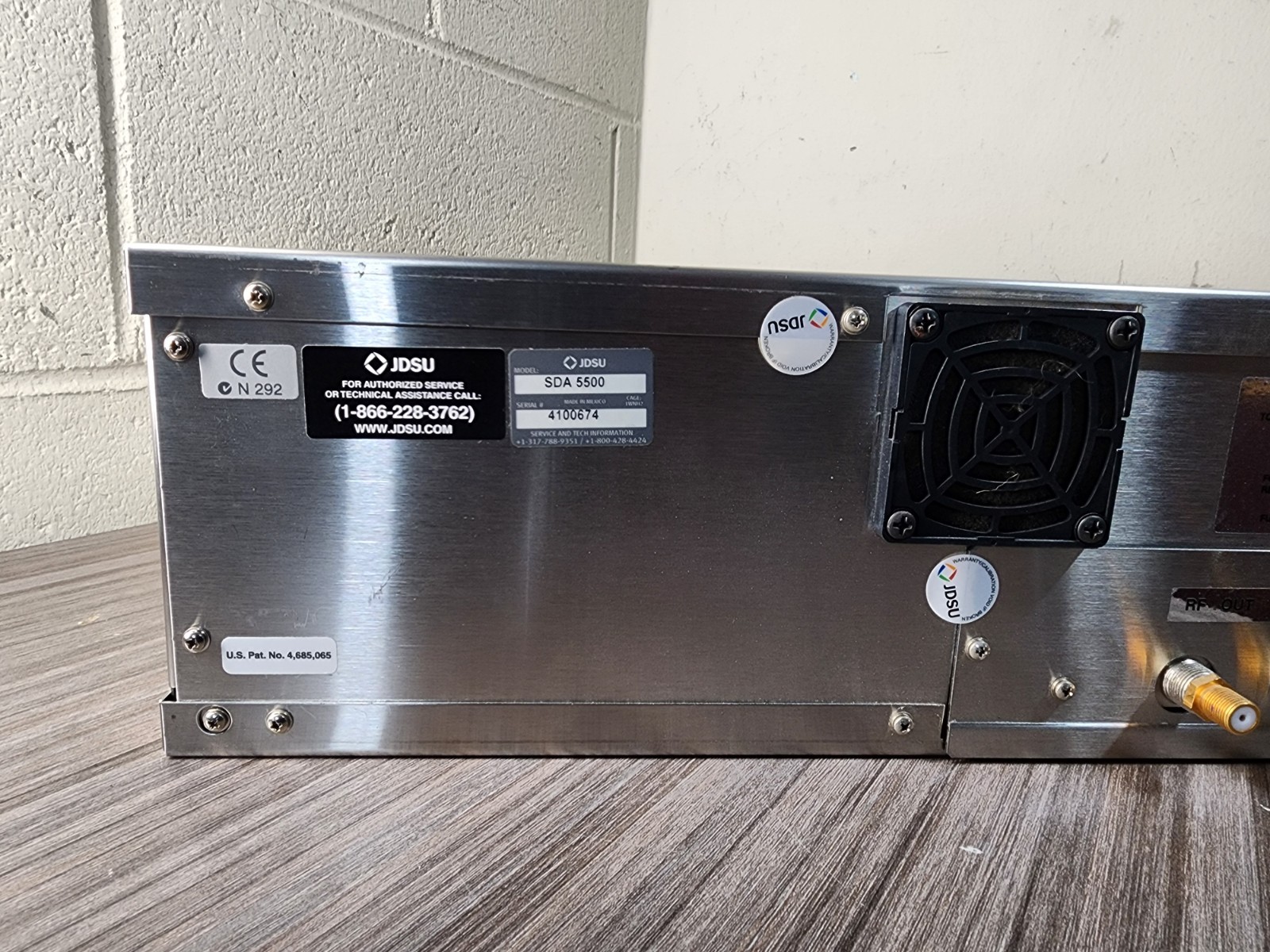Acterna JDSU Wavetek WWG SDA-5500 Stealth Sweep Transceiver Manager For SDA-5000