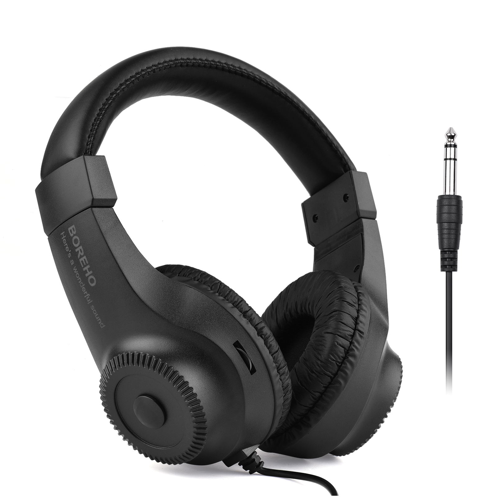 Studio DJ Headphones Over Ear Wired Headset Stereo For Monitoring Recording H8S4