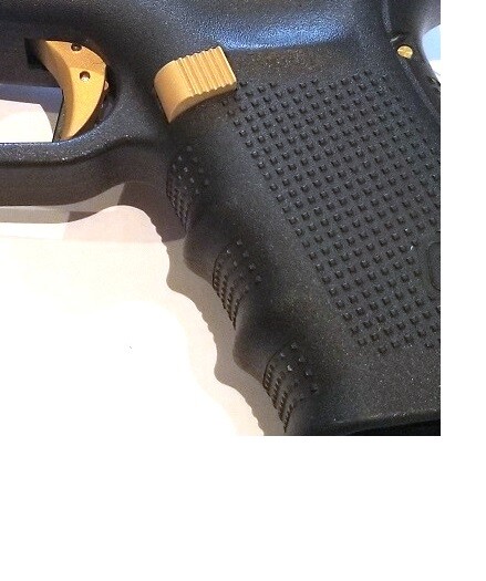 Polymer Curved Faced Trigger With Trigger Bar For Glock 17 19 26 Gen 1 2 3