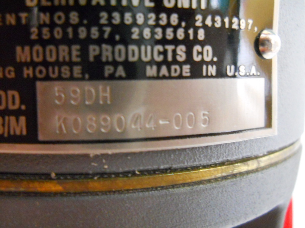 NULLMATIC 59DH-K089044-005 PRESSURE REGULATOR
