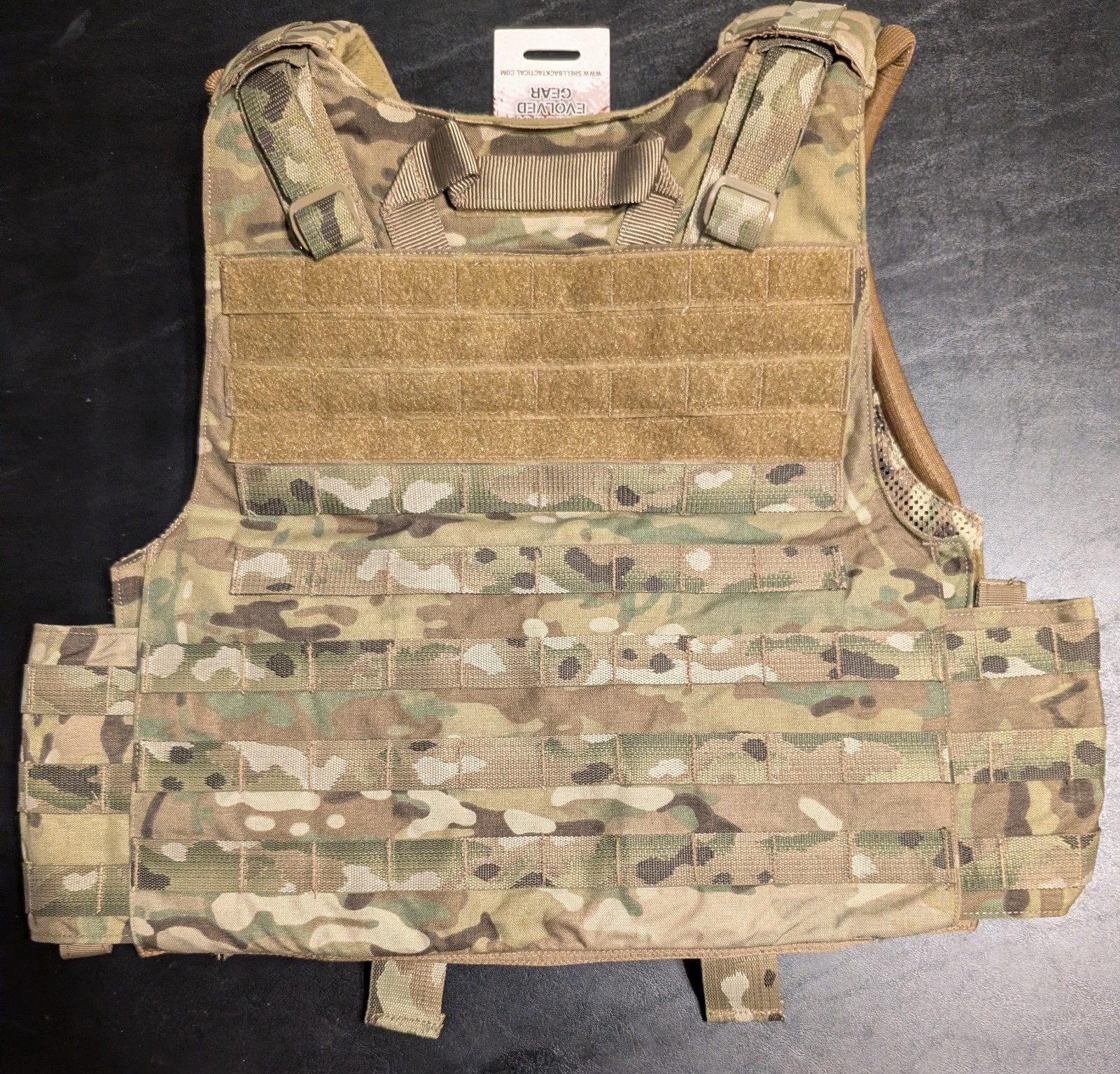 Shellback Tactical RANGER Scalable Plate Carrier (Multicam) W/ Triple Mag Pouch