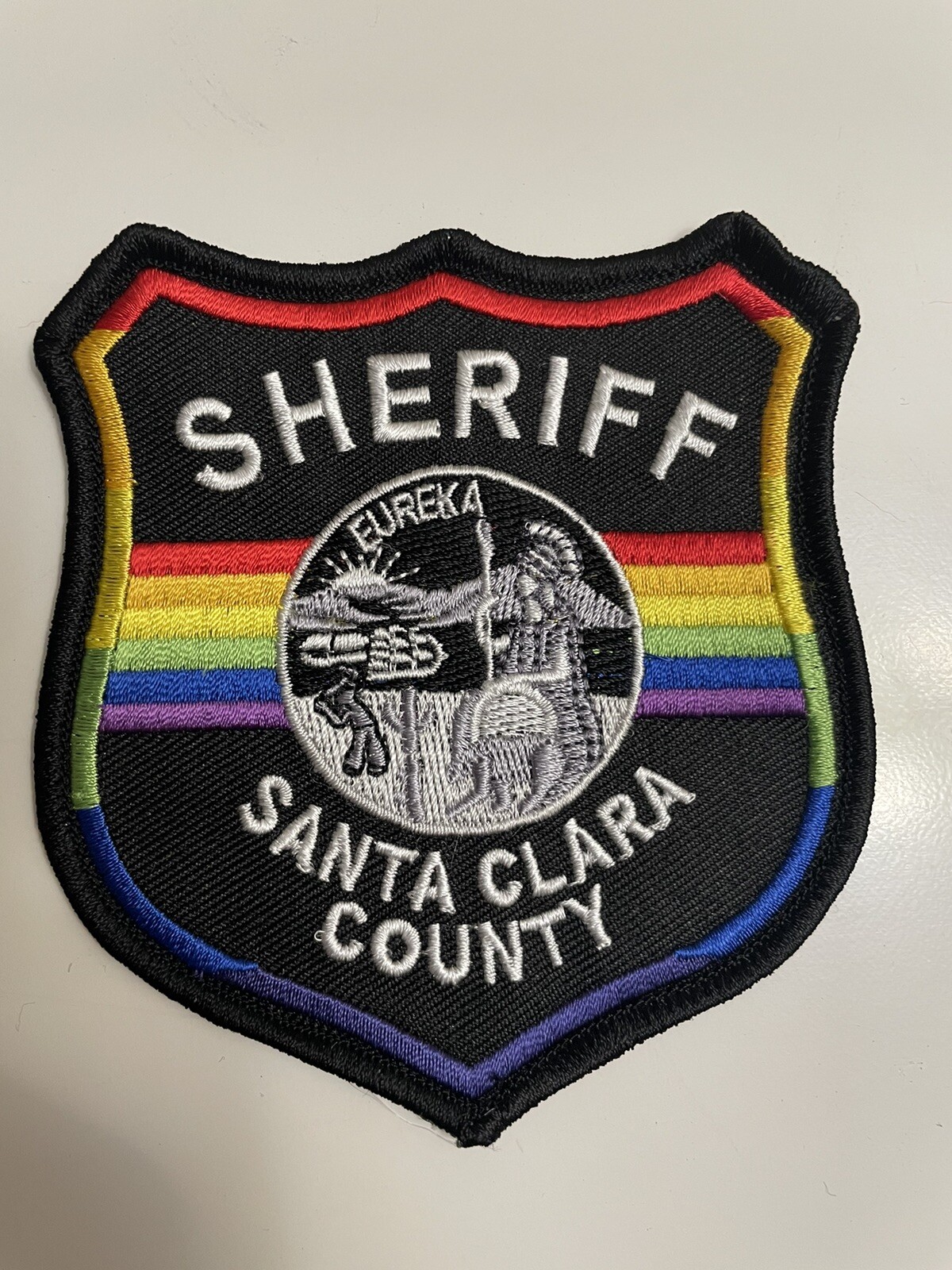 Santa Clara County Sheriff LGBT Rainbow Patch