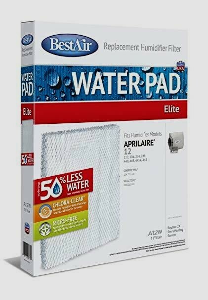 A12W Waterpad Replacement Humidifier Filter For Furnace Aprilaire 1 pk