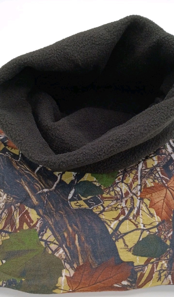 Soul Of Adventure Frost Tech Face Shield Thermal Protection Fleece Lining Camo.