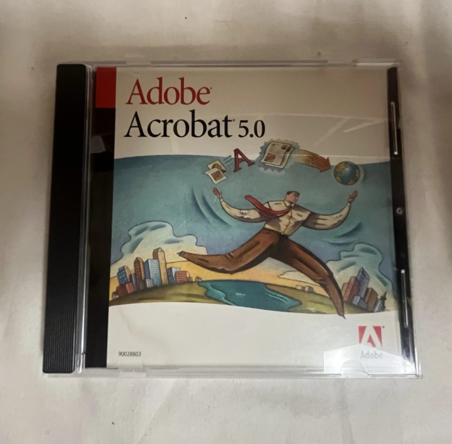 Adobe Acrobat 5.0 for Windows CD for Windows with Serial Number 90028803