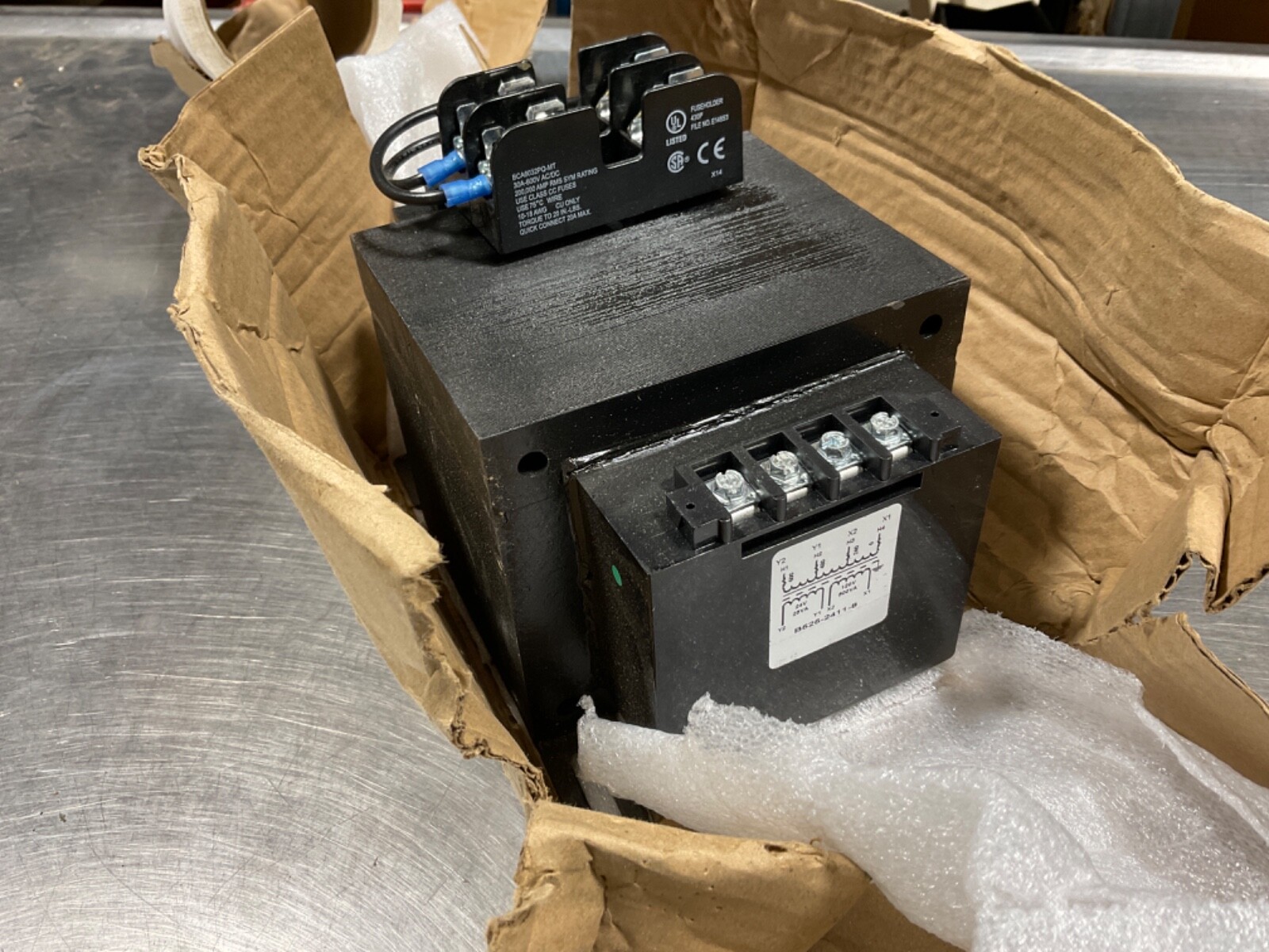 EATON C0525E4NFBXXES INDUSTRIAL CONTROL TRANSFORMER NEW