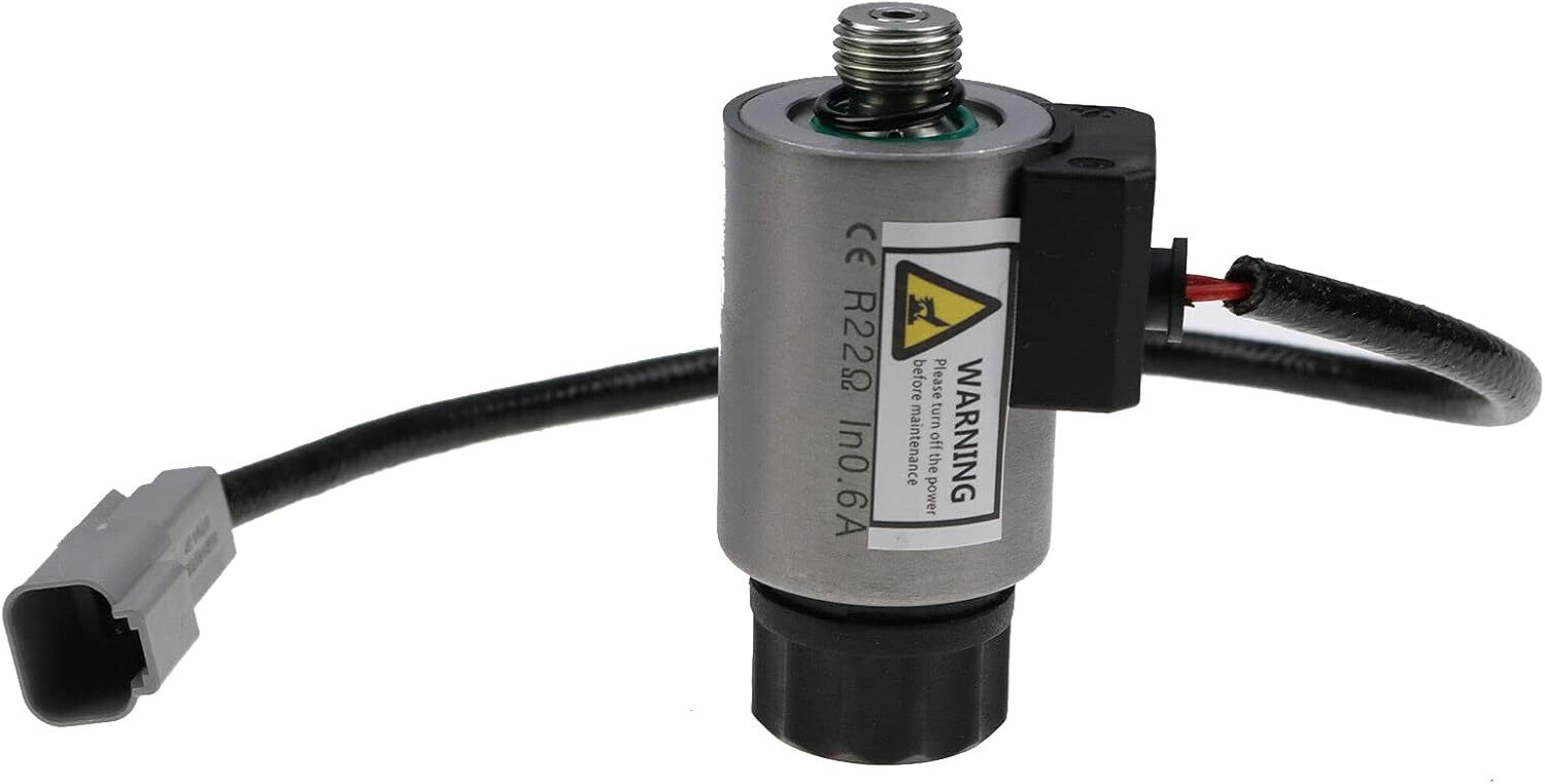 24V Solenoid Valve UC1026017421 for Komatsu WA150-5 WA320L-5 WA320PT-5L WA320-5