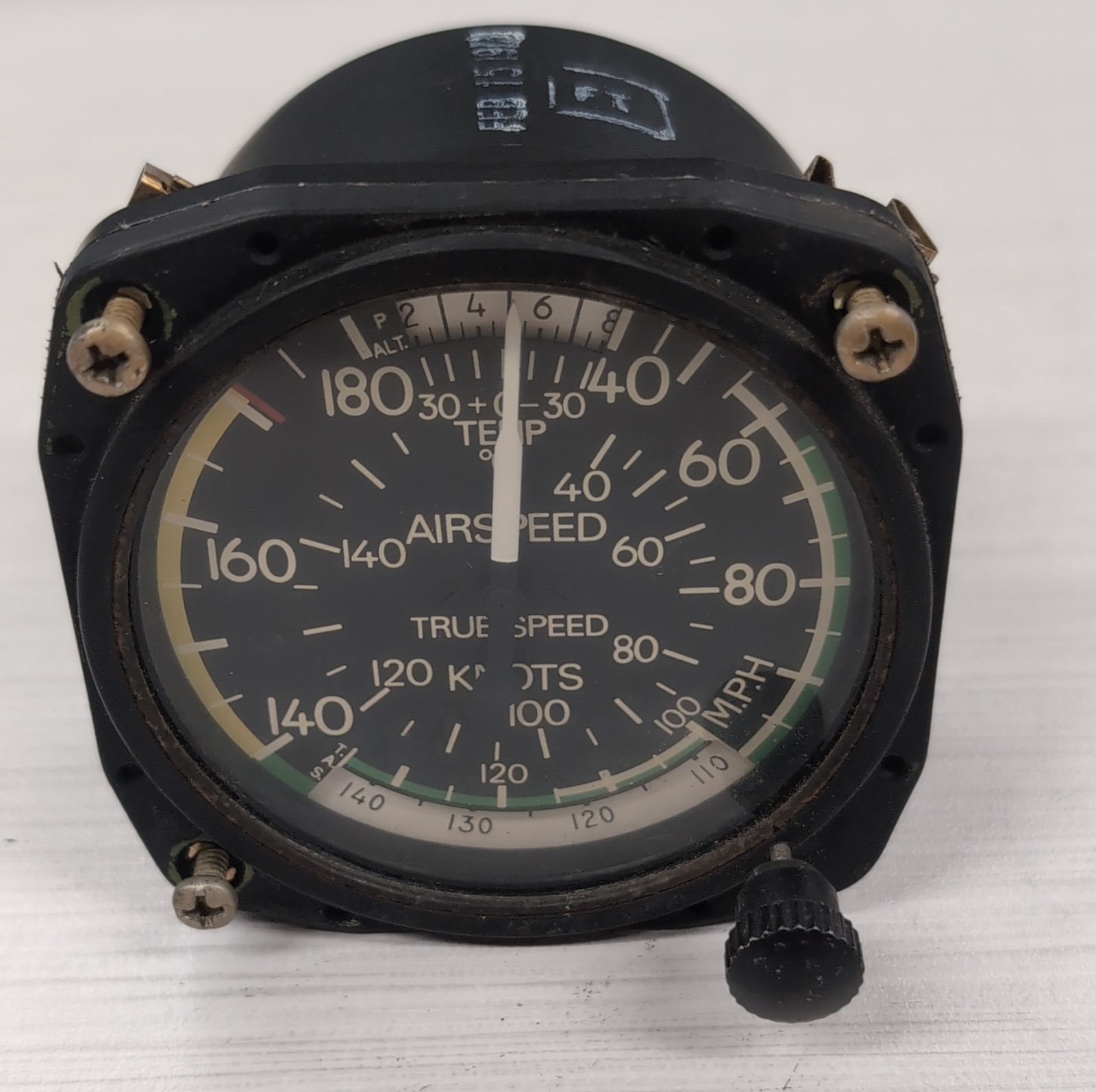Airspeed Indicator P/N: SA-40-1RB OR 8000T