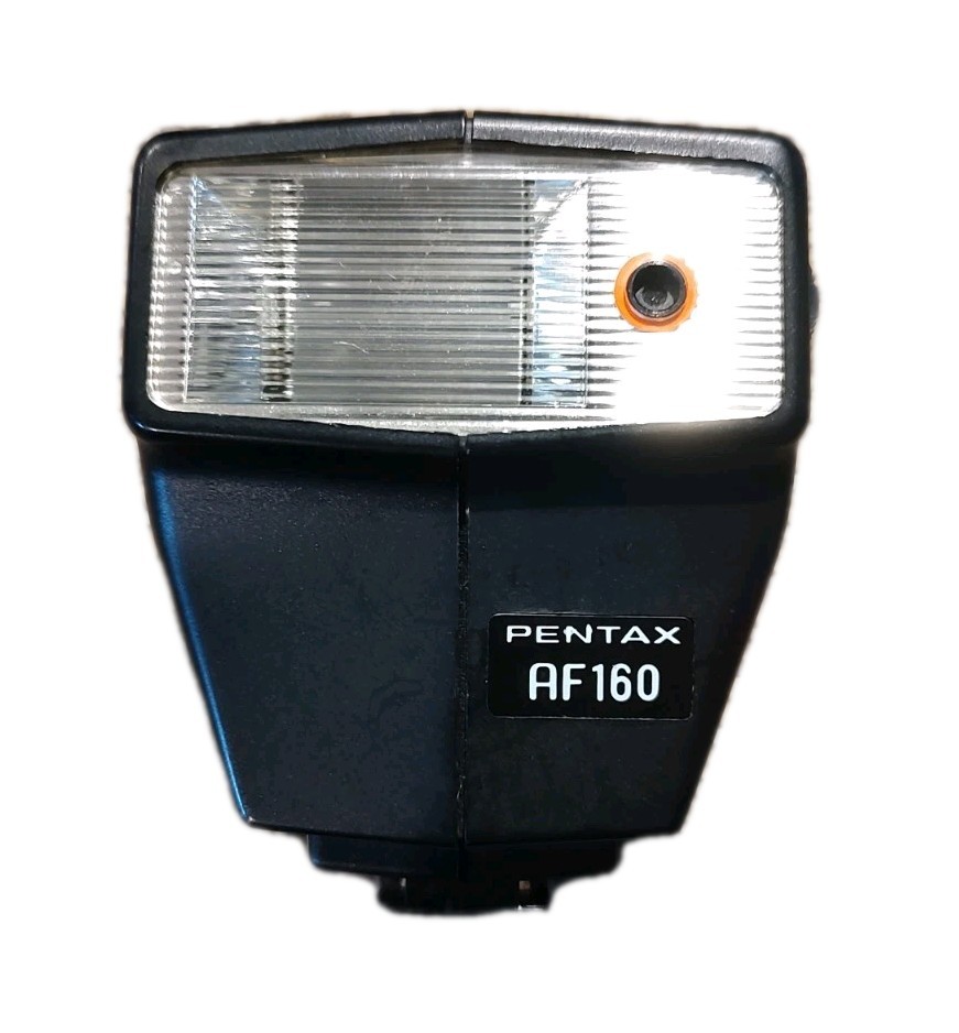 Vintage Pentax AF 160 Shoe Mount Camera Flash Tested & Working