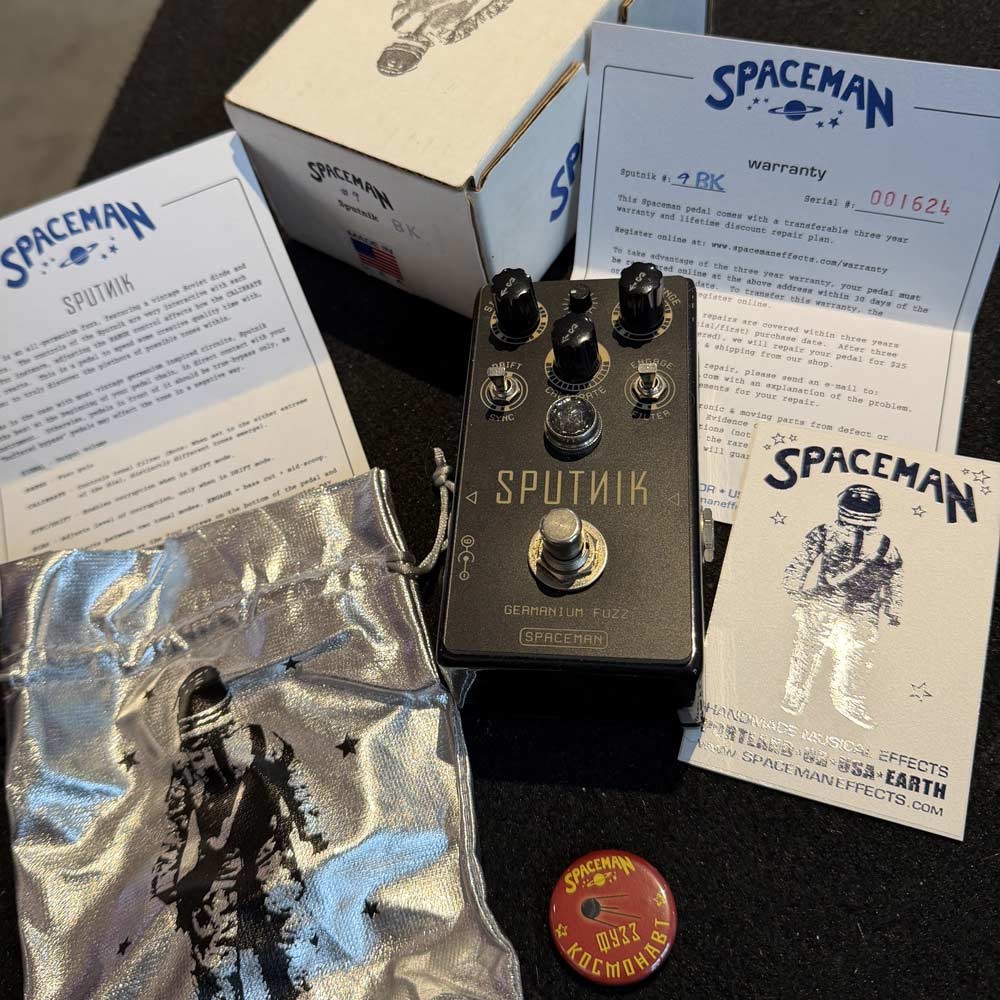 Spaceman Effects Original Sputnik Germanium Fuzz Pedal (Pre-Owned)