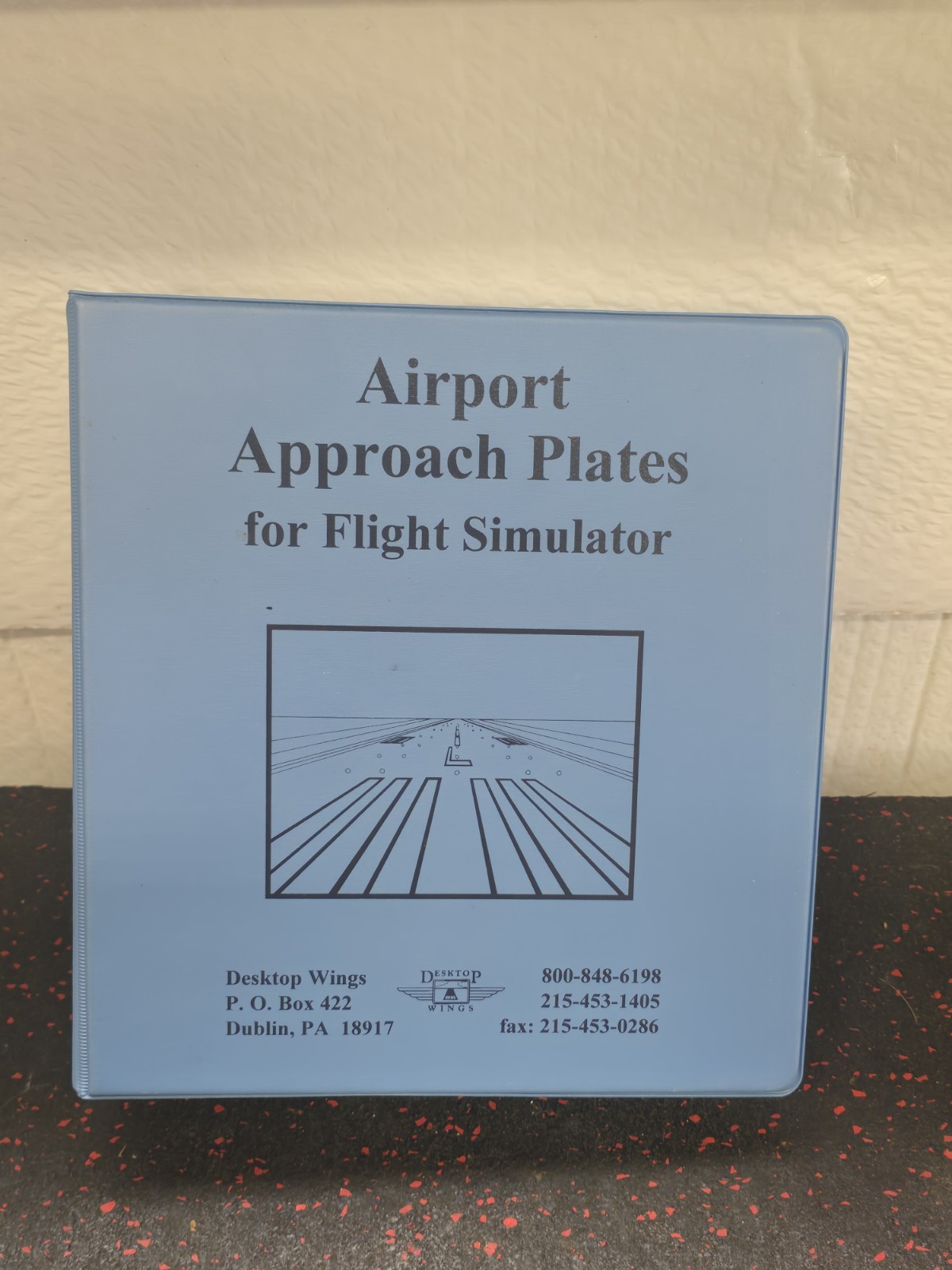 Airport Approach Plates - FLIGHT SIMULATOR * large Manual