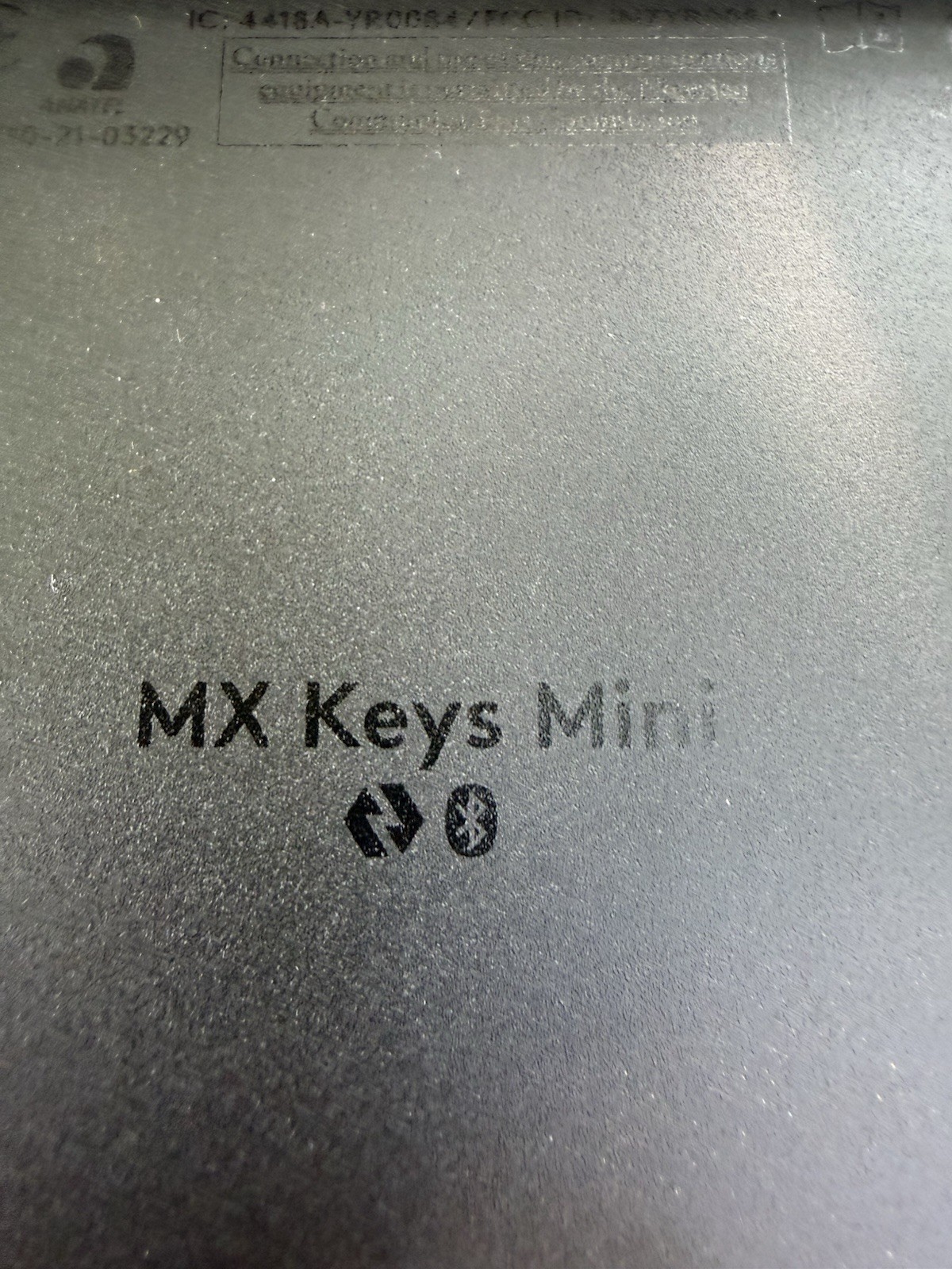 Logitech MX Keys Mini Wireless Keyboard (Black), English - US