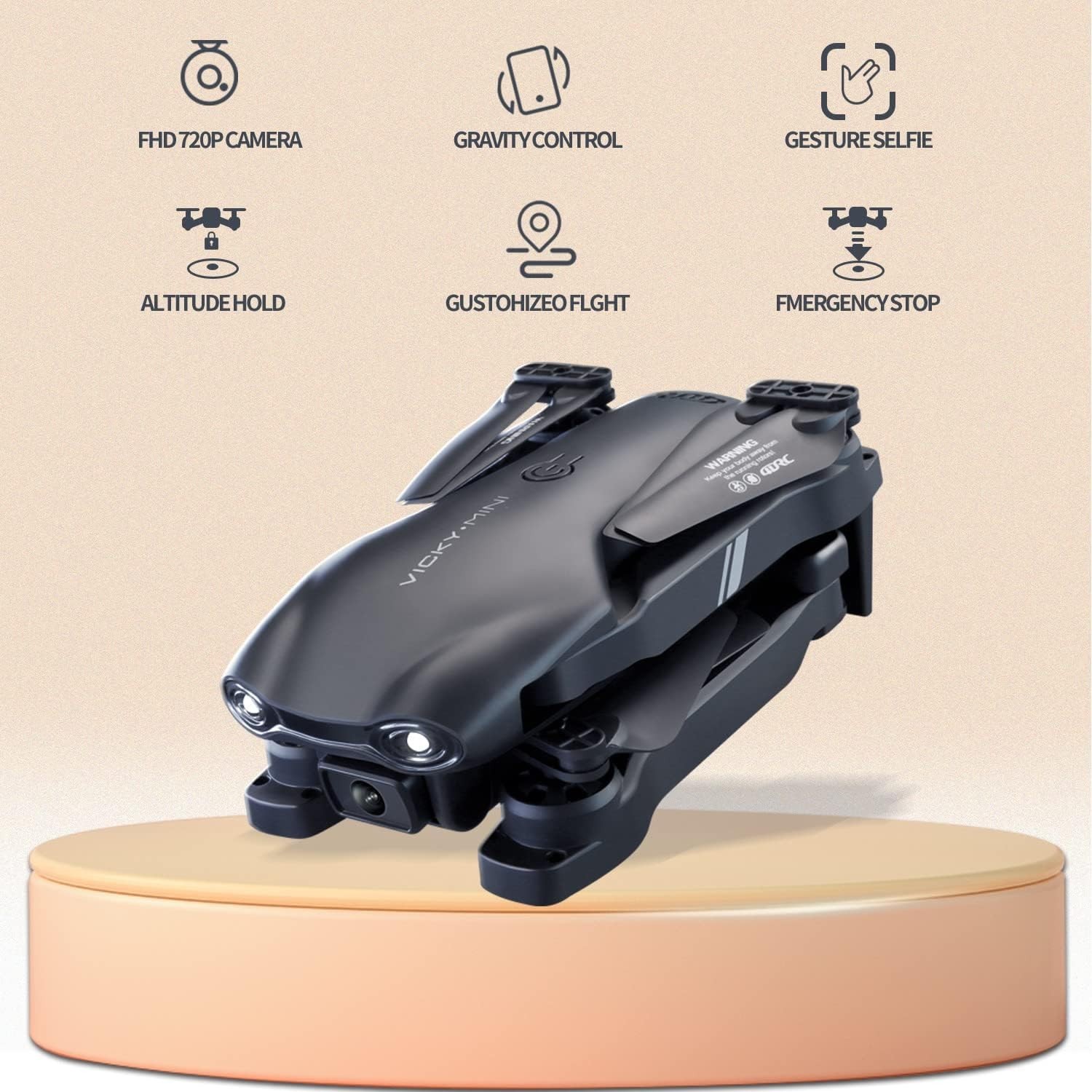 2026 RC Drone 4K Camera WiFi FPV Foldable Rc Quadcopter for beginner Boys Gift