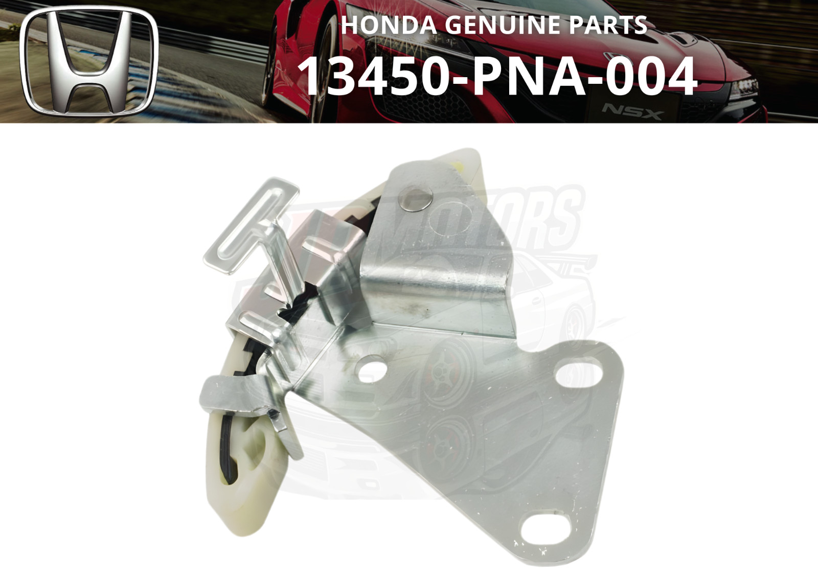 HONDA Genuine OEM TENSIONER COMP., BALANCER SHAFT CHAIN STREAM 13450-PNA-004*