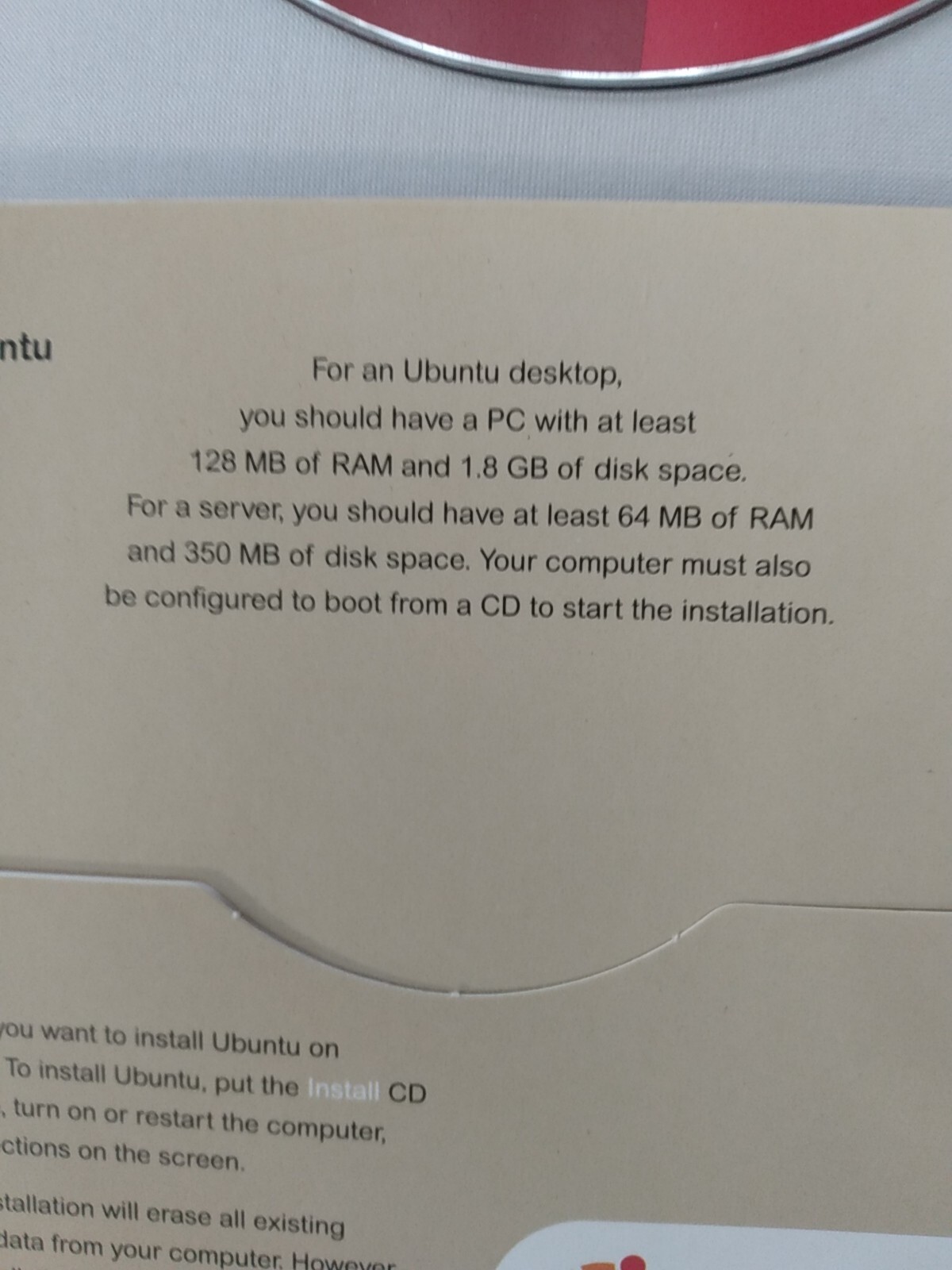 Ubuntu Linux 5.10 PC Version Software Intel X86 Based RARE