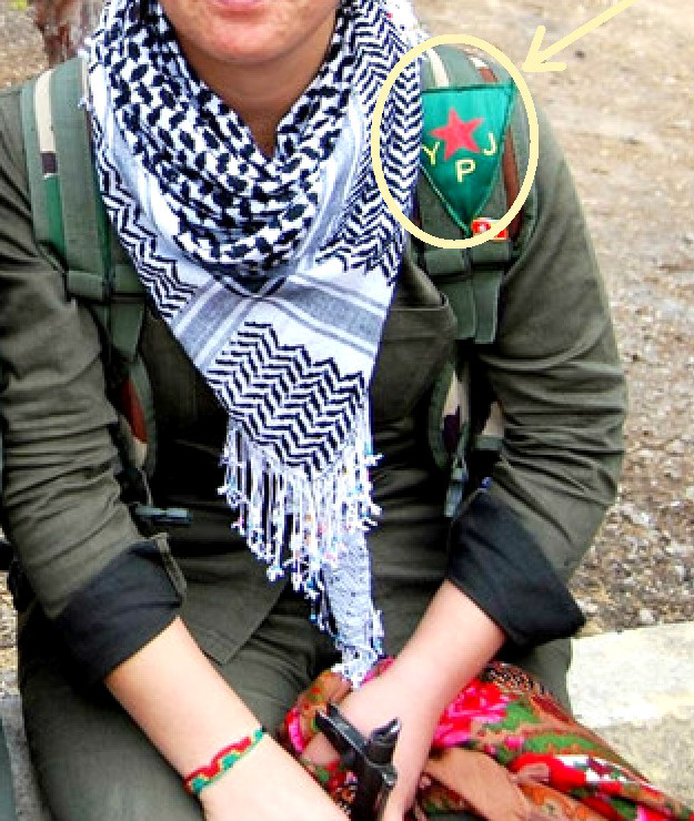 Syria-Iraq Kurdish Commando KTCC Freedom Fighter PESHMERGA پێشمەرگە vêlkrö Patch