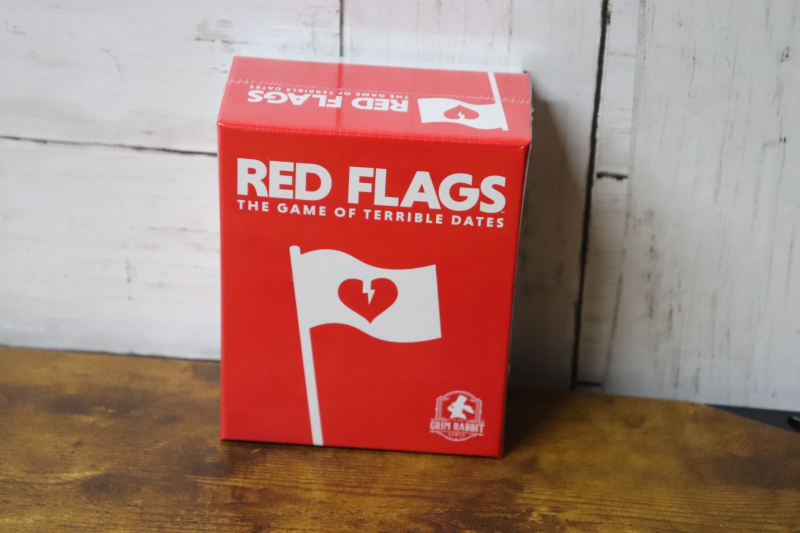 NEW Red Flags Game of Terrible Dates Adult Party Game Age 16+ Grim Rabbit