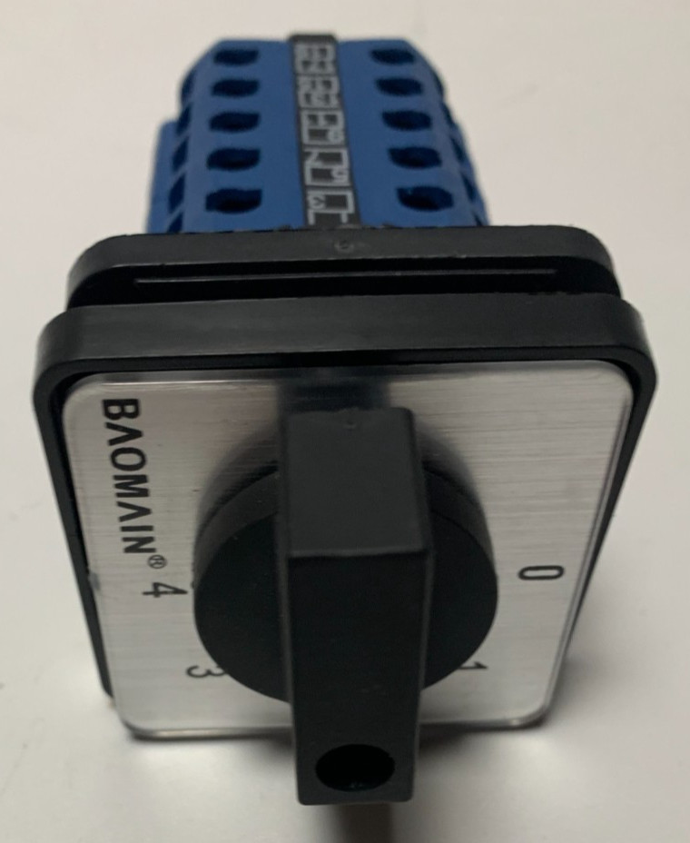 Rotary Switch Selector Cam Switch SZW26-20/0-4.5 5