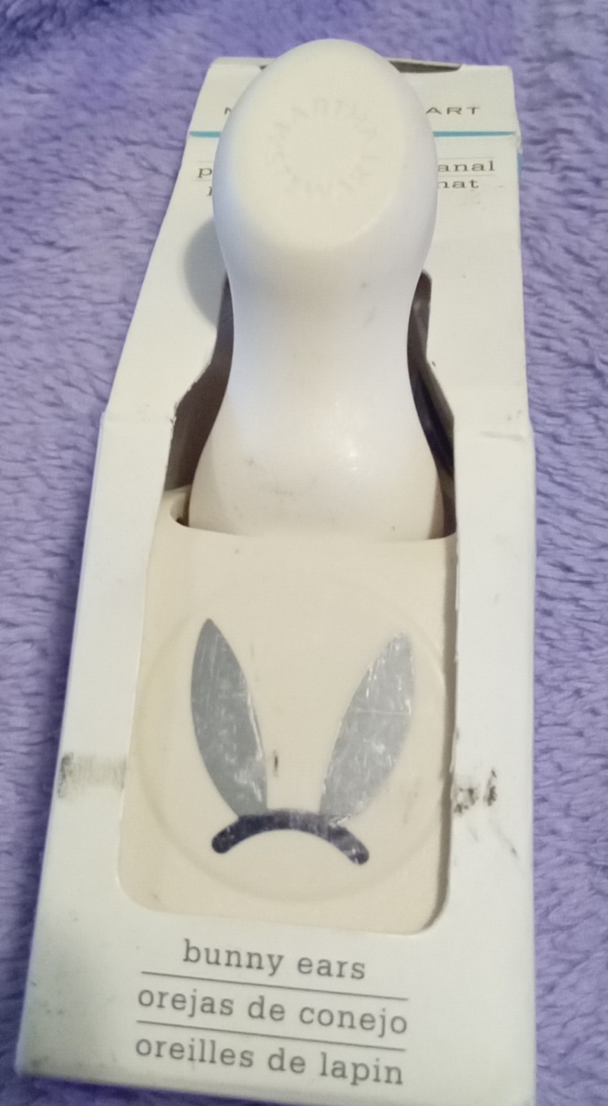 New Martha Stewart BUNNY EARS  Punch Easter Rabbit. NIB Rare RETIRED