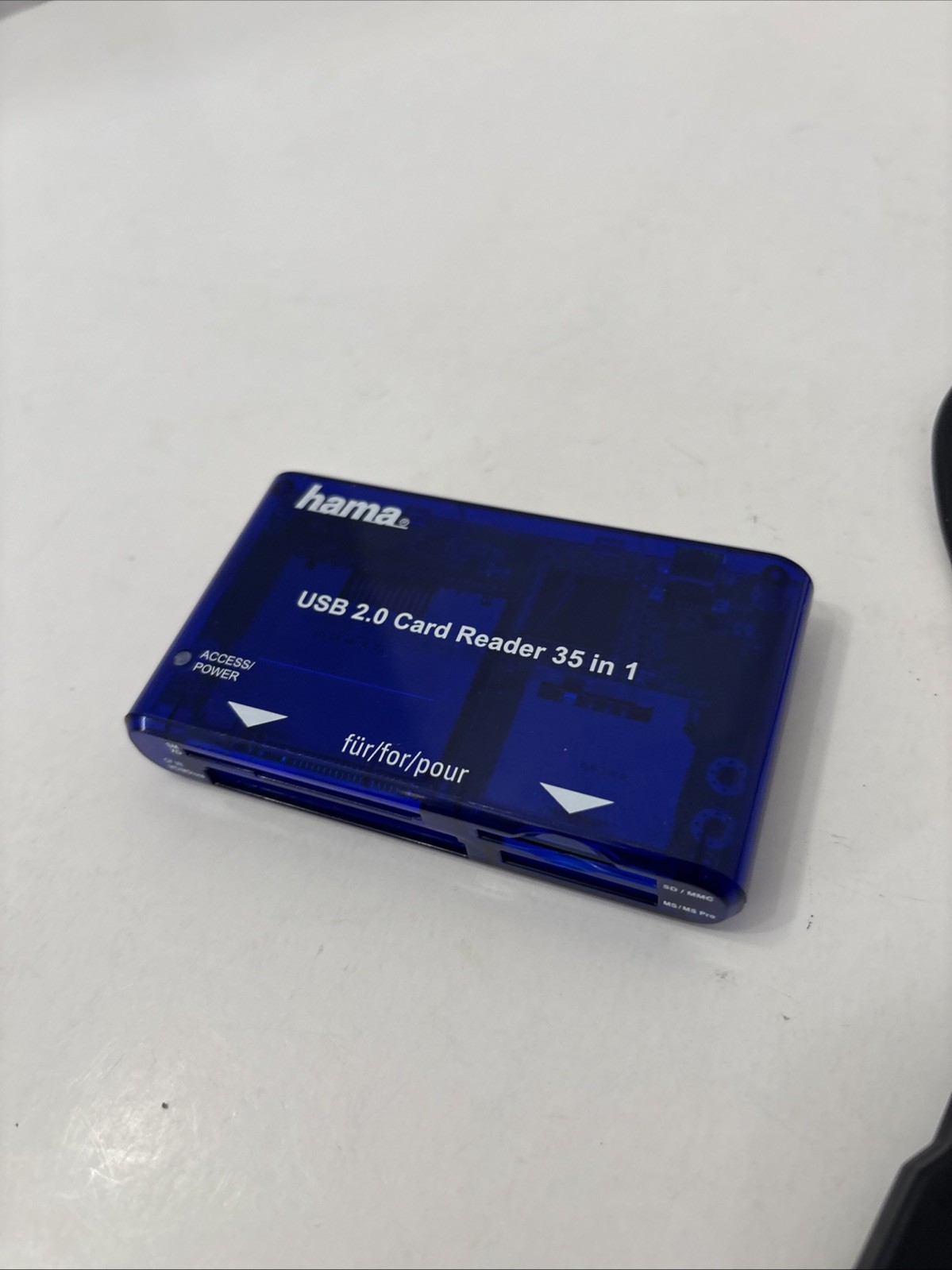Hama USB 2.0 35 in 1 Multi Card Reader Memory Card Adapter PC Laptop External