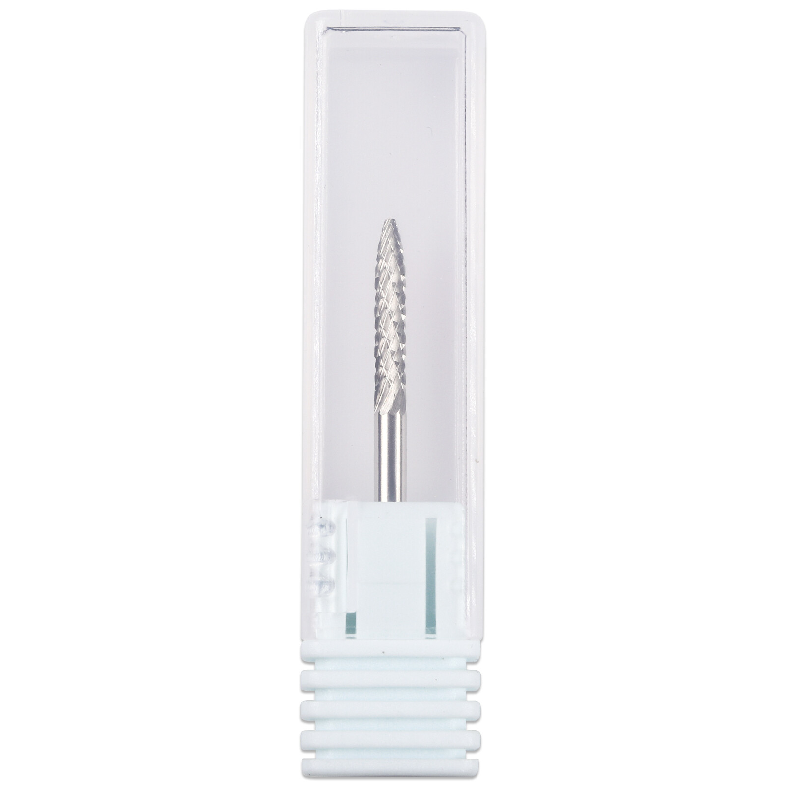 Professional Silver Under Nail Cleaner Safety Nail Carbide Drill Bit Medium Grit