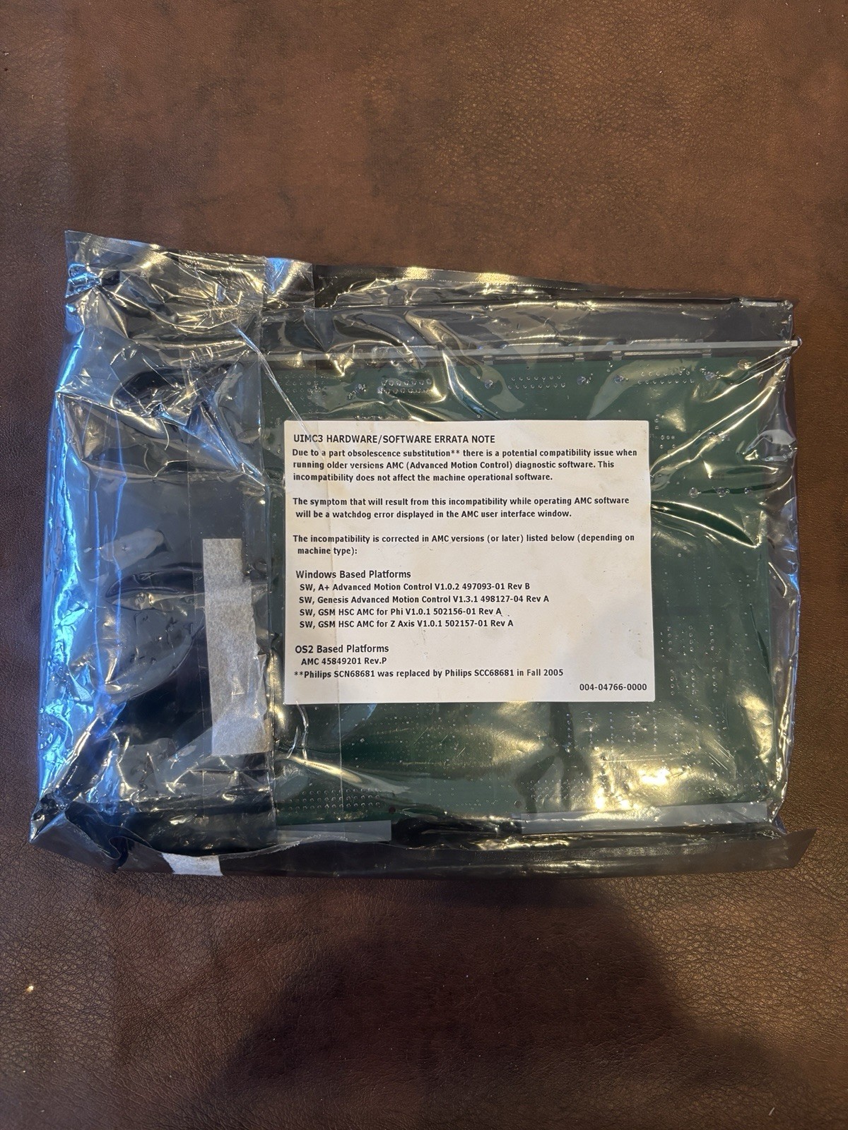 Universal Instruments UIMC III-1 Axis Controller Card
