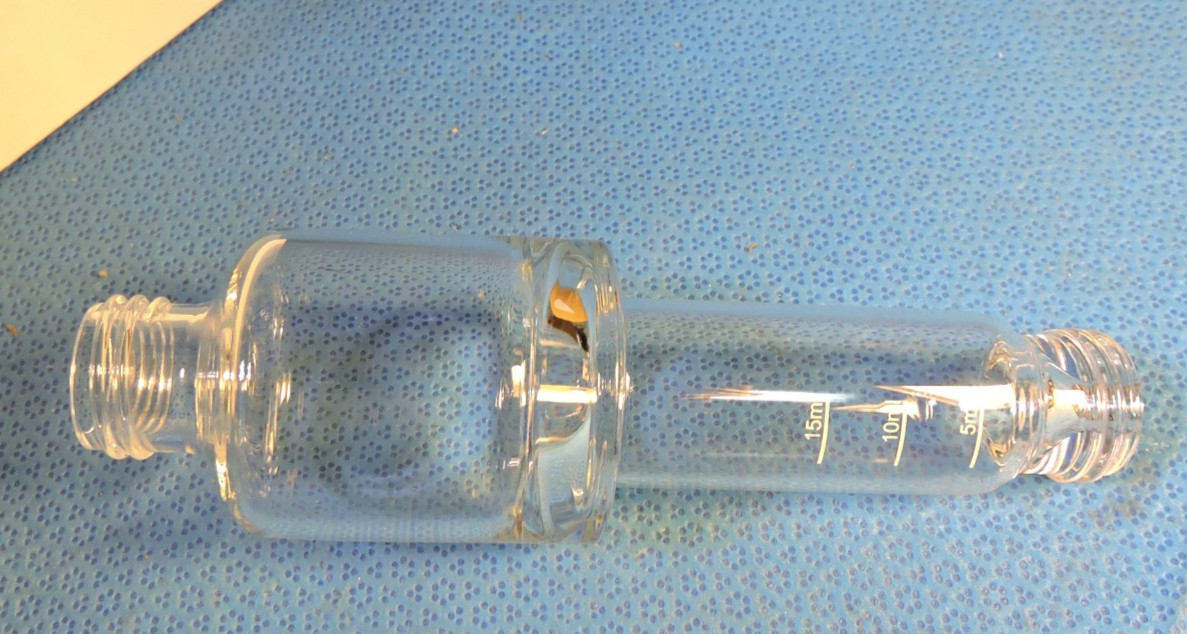NEW Thermo Scientific 100mL Vial Glass Evaporation Extension Bottle 22184-62242
