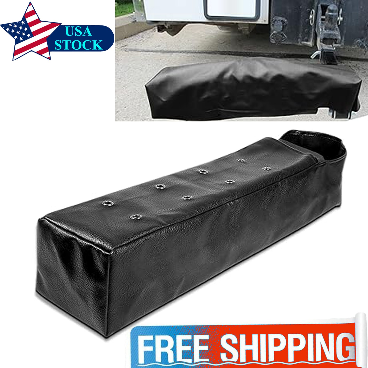 Tow Bar Cover 27’’ x 8’’ For Aventa II/Aventa LX/Aladdin/Alpha RV Tow Bar