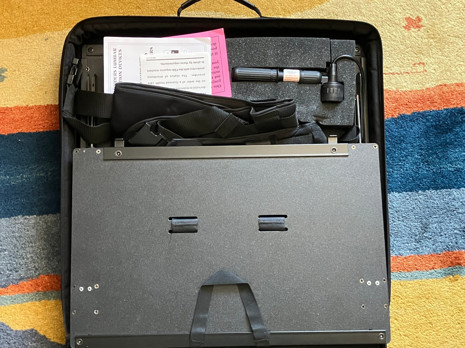 SAUNDERS Lumbar HOMETRAC Cervical Traction/Spinal Decompression Device