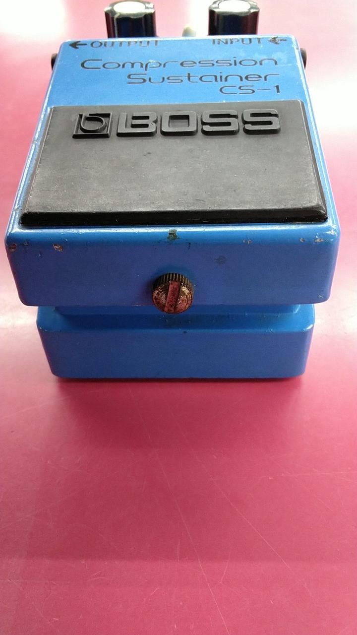BOSS CS-1 Silver screw skeleton switch compressor