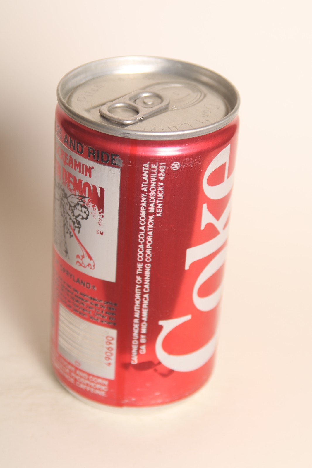 Coca-Coke soda can - Delta Demon