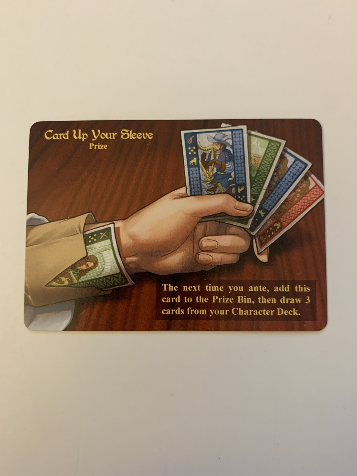Card Up Your Sleeve Prize Promo Red Dragon Inn Slugfest RDI Gencon Gen Con