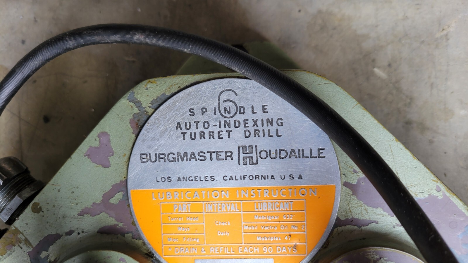 Spindle Auto Indexing Turret Drill